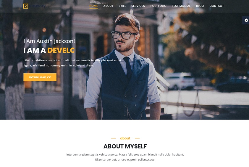 Responsive Free Portfolio Website Templates - Templates Hub